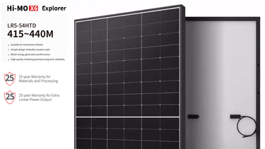 Longi solar 435 black frame